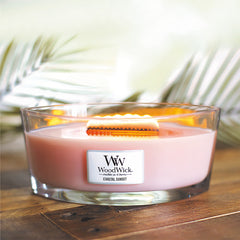 WoodWick Coastal Sunset Ellipse Candle