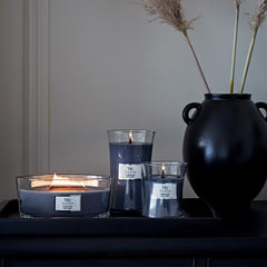WoodWick Evening Onyx Ellipse Candle