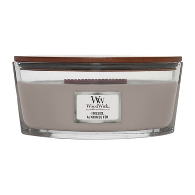 WoodWick Fireside Ellipse Candle