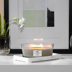 WoodWick Fireside Ellipse Candle