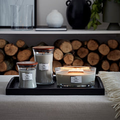 WoodWick Fireside Ellipse Candle