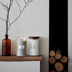 WoodWick Fireside Large Hourglass Candle
