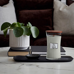 WoodWick Lavender And Cedar Large Hourglass Candle