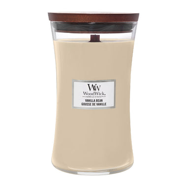 WoodWick Vanilla Bean Large Hourglass Candle