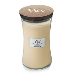 WoodWick Vanilla Bean Large Hourglass Candle