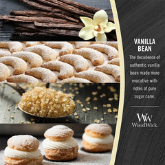 WoodWick Vanilla Bean Large Hourglass Candle
