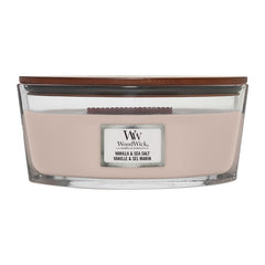 WoodWick Vanilla & Sea Salt Ellipse Candle