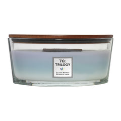 WoodWick Trilogy Calming Retreat Ellipse Candle