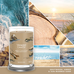 Yankee Candle Signature Amber & Sandalwood Large Jar Candle
