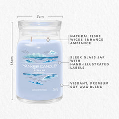 Yankee Candle Signature Ocean Air Large Jar Candle