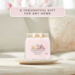 Yankee Candle Signature Pink Cherry Vanilla Medium Jar Candle
