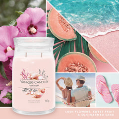 Yankee Candle Signature Pink Sands Large Jar Candle