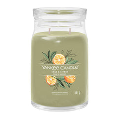 Yankee Candle Signature Sage & Citrus Large Jar Candle