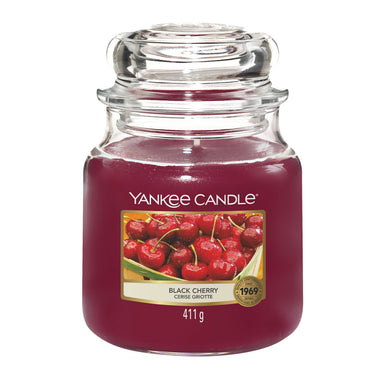 Yankee Candle Original Black Cherry Medium Jar Candle