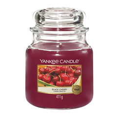 Yankee Candle Original Black Cherry Medium Jar Candle