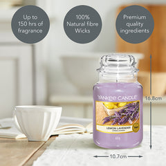 Yankee Candle Original Lemon Lavender Large Jar Candle