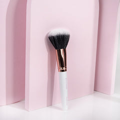 Brushworks White & Gold Powder Brush