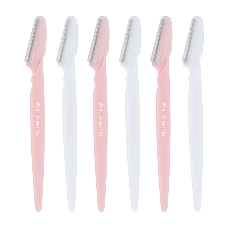Brushworks Angled Dermaplaners (Pack of 6) 2