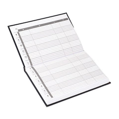 Agenda Appointment Book Freelance Black