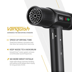 WAHL Vanquish Hair Dryer Black
