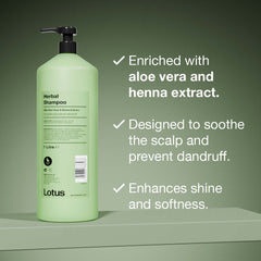Lotus Herbal Shampoo 1000ml