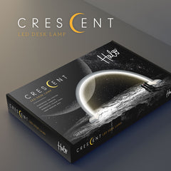 Halo Crescent LED Desk Lamp