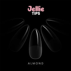 Halo Jellie Almond Sizes 0-11 Nail Tips x 480