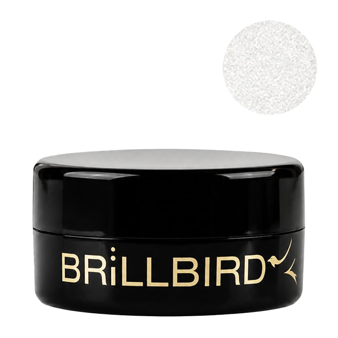 Brillbird Chrome Powder White Mirror Shine 1g