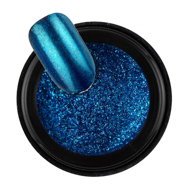 Brillbird Chrome Powder Mirror Blue 1g