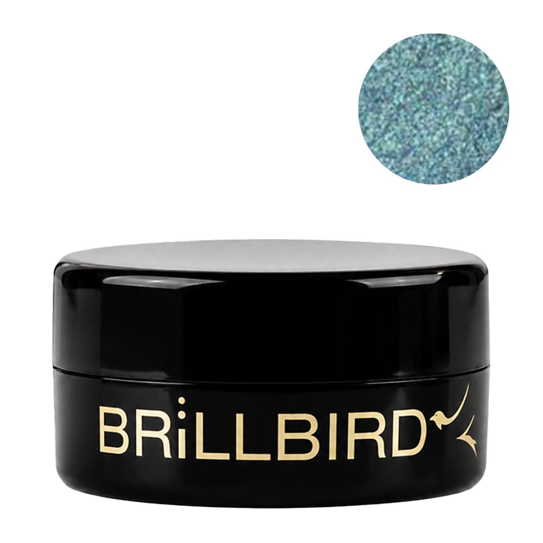 Brillbird Chrome Powder Diamond Holo Turquoise 1g