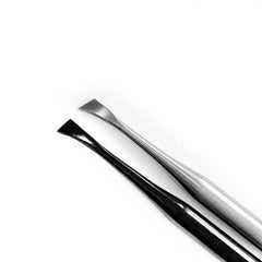 The Nail Lab The Tokyo Dual Ended Cuticle Scraper Silver