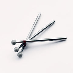 The Nail Lab The Poppy Fine Diamond eFile Bit Silver