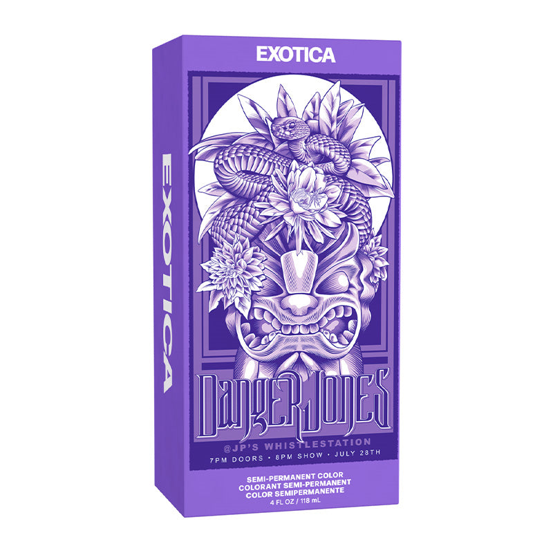 Buy Danger Jones Hair Color Exotica Light Purple 118ml – Salons Direct