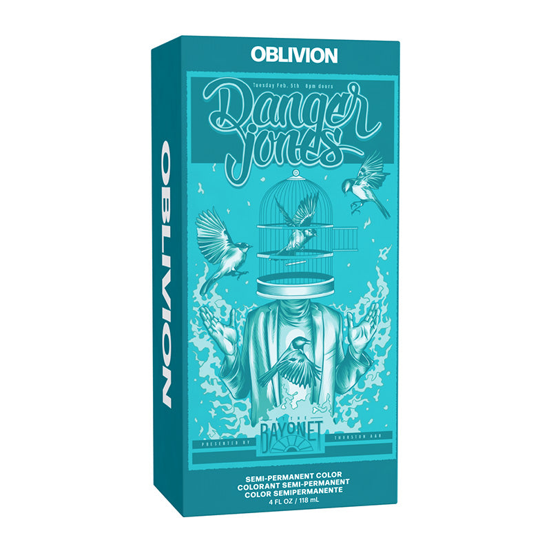 Danger Jones Semi-Permanent Hair Color Oblivion Teal 118ml