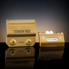 BaByliss PRO Lo Pro Clipper Titanium Fade Blade Gold