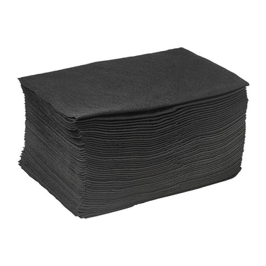 Hair Tools Disposable Salon Towels Black Pack of 50