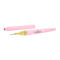 Glitterbels Pink Gel Liner Detail Brush 5mm