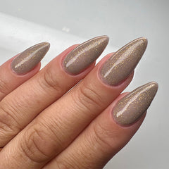 Dali Artistic Gold Leaf Khaki GRO Gel Xpress GROXGLK 10ml Builder Gel