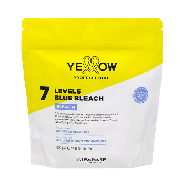 Yellow Professional 7 Levels Bleach Powder 500g