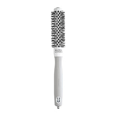 Olivia Garden Expert Blowout Shine Brush White and Grey 20