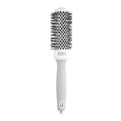 Olivia Garden Expert Blowout Shine Brush White and Grey 35