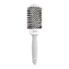 Olivia Garden Expert Blowout Shine Brush White and Grey 45
