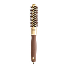 Olivia Garden Expert Blowout Shine Brush Gold and Brown 20