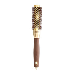 Olivia Garden Expert Blowout Shine Brush Gold and Brown 25