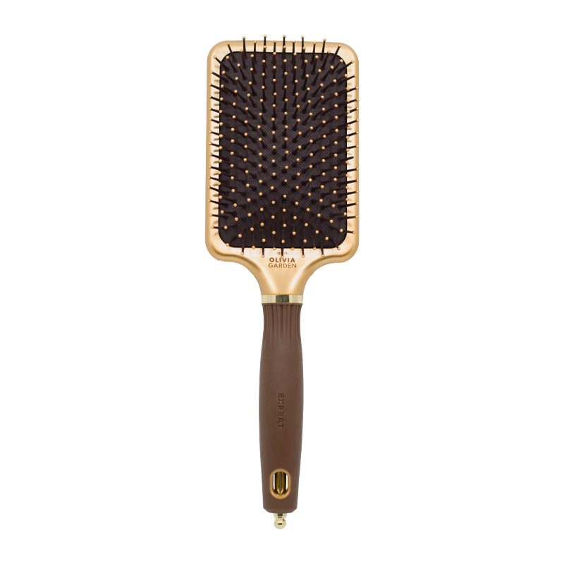 Olivia Garden Expert Care Brush Rectangular Gold and Brown