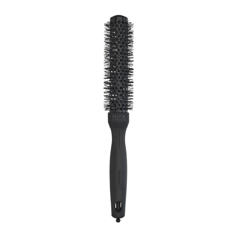 Olivia Garden Expert Blowout Speed Brush Wavy Bristles Black Label 25