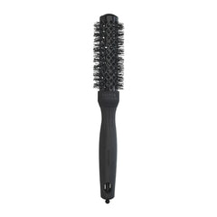 Olivia Garden Expert Blowout Shine Brush Wavy Bristles Black Label 25