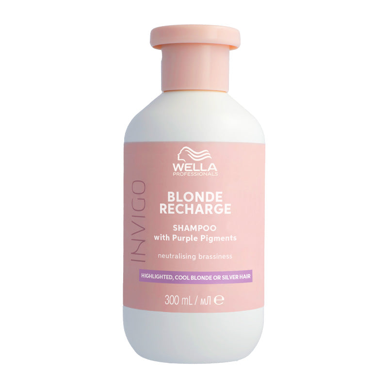 Invigo Blonde Recharge Cool Blonde Shampoo 300ml by Wella Professionals