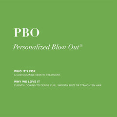 KERATIN COMPLEX Personalized Blow Out PBO System Kit