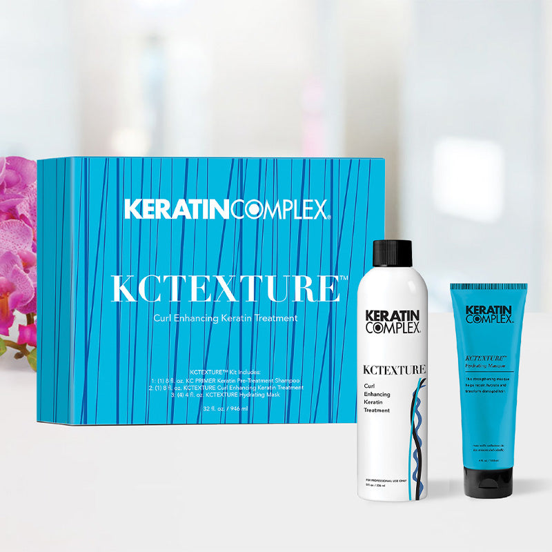 Buy KERATIN COMPLEX KCTEXTURE Curl Enhancing System Kit – Salons
